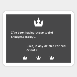 Weird Thoughts Sticker